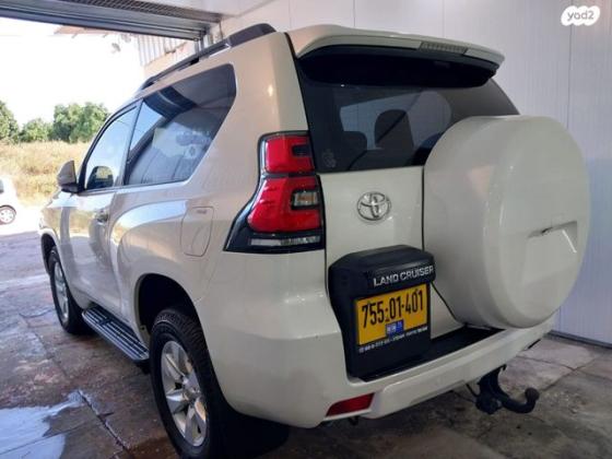 טויוטה לנד קרוזר קצר 4X4 Luxury אוט' דיזל 2.8 (177 כ"ס) דיזל 2019 למכירה בקרית גת