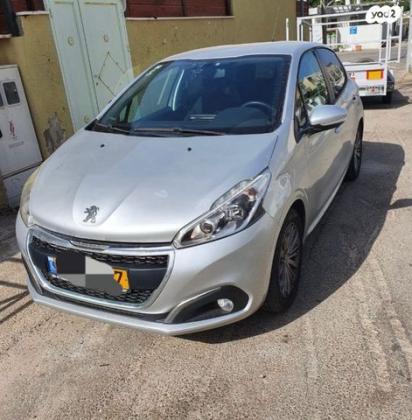 פיג'ו 208 Active Pro אוט' 1.2 (110 כ"ס) בנזין 2017 למכירה בפלמחים