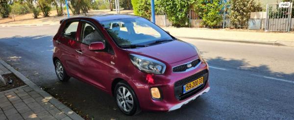 קיה פיקנטו EX אוט' 1.2 (85 כ"ס) בנזין 2015 למכירה בשדרות
