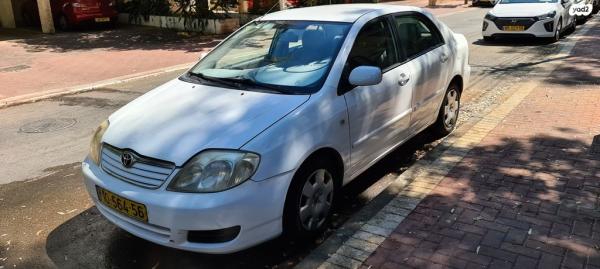 טויוטה קורולה GLI אוט' 1.6 (110 כ''ס) בנזין 2004 למכירה ברחובות