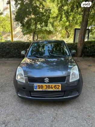 סוזוקי סוויפט GLX אוט' 1.5 (101 כ''ס) בנזין 2008 למכירה בגני תקווה