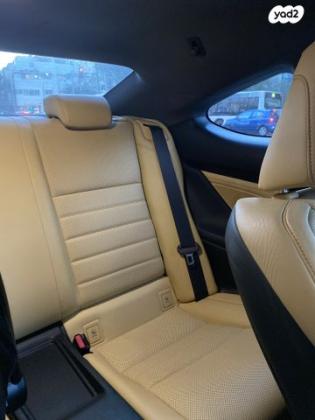 לקסוס RC RC200T Luxury קופה אוט' 2.0 (245 כ"ס) בנזין 2017 למכירה בתל אביב יפו