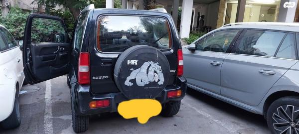 סוזוקי ג'ימני 4X4 JLX-L אוט' 1.3 (85 כ''ס) בנזין 2008 למכירה ברמת גן