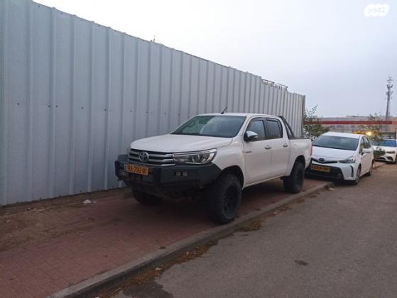 טויוטה היילקס 4X4 4X4 Adventure דאבל קבינה אוט' דיזל 2.4 (150 כ''ס) דיזל 2017 למכירה במדרשת בן גוריון