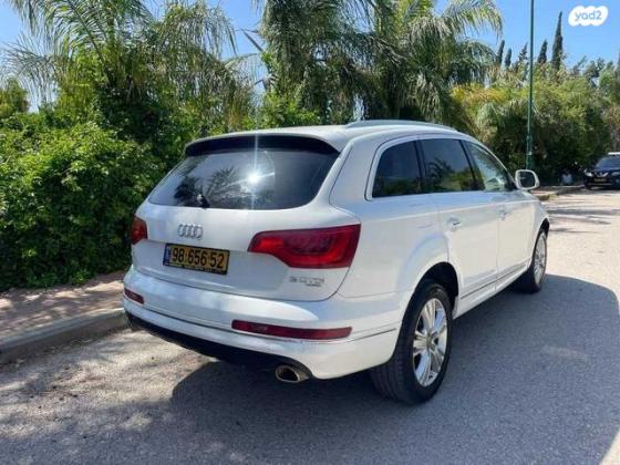 אאודי Q7 4X4 Executive אוט' דיזל 7 מק' 3.0 (245 כ''ס) דיזל 2014 למכירה באשדות יעקב איחוד