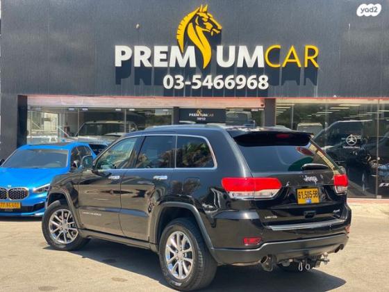 ג'יפ / Jeep גרנד צ'ירוקי 4X4 Limited אוט' 3.6 (282 כ"ס) בנזין 2014 למכירה בחולון