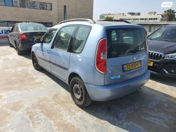סקודה רומסטר Comfort טיפטרוניק 1.6 (105 כ''ס) בנזין 2008 למכירה בירושלים
