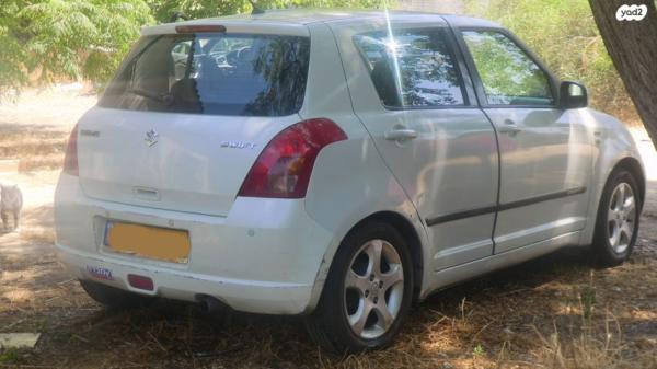 סוזוקי סוויפט GLX אוט' 1.5 (101 כ''ס) בנזין 2007 למכירה בבת ים