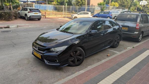 הונדה סיוויק האצ'בק החדשה Sport אוט' 1.5 (182 כ"ס) בנזין 2017 למכירה בחדרה