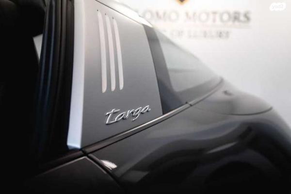 פורשה 911 טארגה 4X4 Targa 4S קבריולט אוט' 3.0 (450 כ"ס) בנזין 2022 למכירה בהרצליה