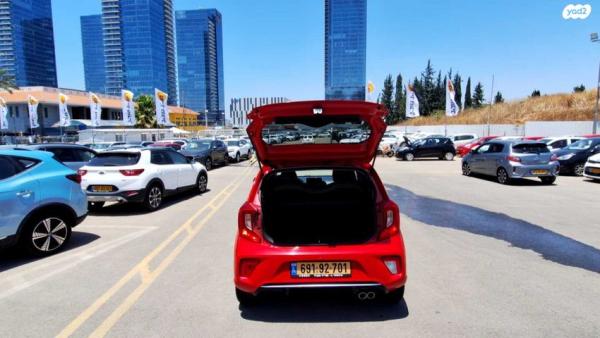 קיה פיקנטו GT Line אוט' 1.2 (84 כ''ס) בנזין 2019 למכירה בפתח תקווה