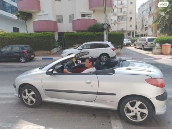 פיג'ו 206CC CC קבריולט אוט' 1.6 (110 כ''ס) בנזין 2003 למכירה בנתניה