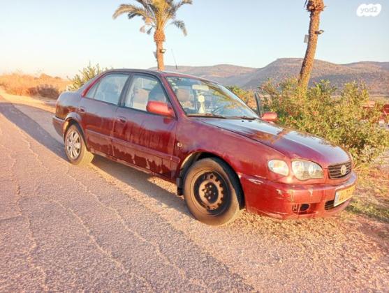 טויוטה קורולה GLI אוט' 1.6 (99-02)- 110 כ"ס בנזין 2002 למכירה בגבע