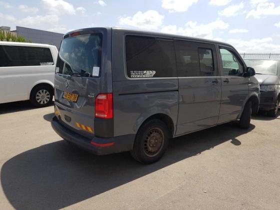 פולקסווגן טרנספורטר מסחרי/נוסעים Delivery Van ארוך ידני דיזל 2.0 (84 כ''ס) דיזל 2016 למכירה במודיעין מכבים רעות