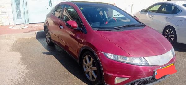 הונדה סיוויק האצ'בק החדשה Sport אוט' 1.8 (140 כ''ס) בנזין 2007 למכירה באשדוד