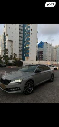 סקודה סופרב (2019 ואילך) 4X4 Sportline אוט' 2.0 (280 כ''ס) בנזין 2022 למכירה בנתניה