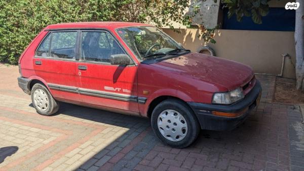 סובארו ג'סטי GL ידני 1.2 בנזין 1992 למכירה בחדרה