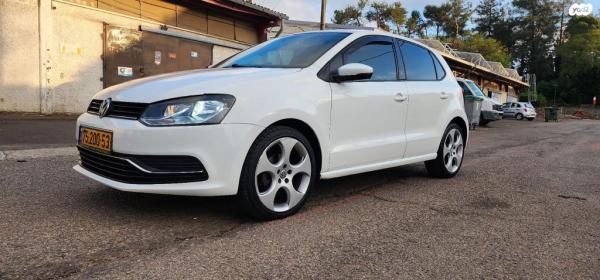 פולקסווגן פולו Comfortline ידני 1.2 (90 כ''ס) בנזין 2015 למכירה בנתניה
