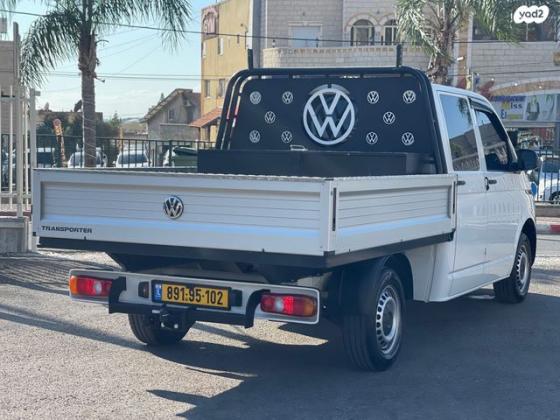 פולקסווגן טרנספורטר טנדר T6 דאבל קבינה אוט' דיזל 2.0 (150 כ''ס) דיזל 2023 למכירה בריינה