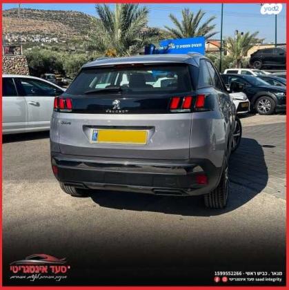 פיג'ו 3008 Active Hdi אוט' דיזל 1.5 (130 כ''ס) דיזל 2019 למכירה בכרמיאל
