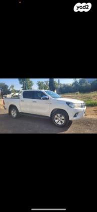 טויוטה היילקס 4X4 4X4 Adventure דאבל קבינה אוט' דיזל 2.4 (150 כ''ס) דיזל 2016 למכירה בבית הגדי