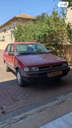 סובארו ג'סטי GL ידני 1.2 בנזין 1992 למכירה בחדרה