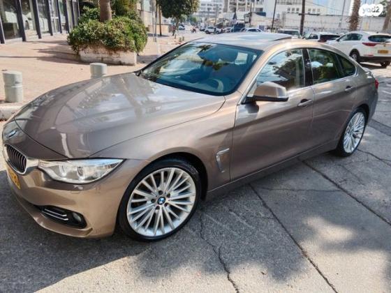 ב.מ.וו סדרה 4 420I Luxury גראן קופה אוט' 2.0 (184 כ"ס) בנזין 2017 למכירה בתל אביב יפו