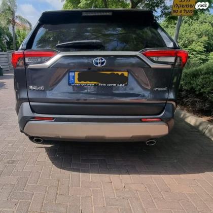 טויוטה RAV4 הייבריד E-xperience הייבריד 5 דל' אוט' 2.5 (178 כ''ס) בנזין 2022 למכירה בפרדסיה