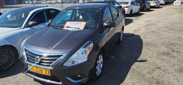 ניסאן אלמרה SV אוט' 1.6 (109 כ"ס) בנזין 2015 למכירה בחיפה