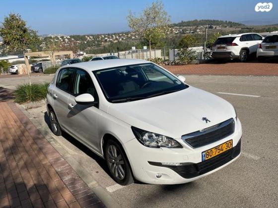 פיג'ו 308 Active אוט' 1.2 (130 כ''ס) בנזין 2015 למכירה בגבעת אלה