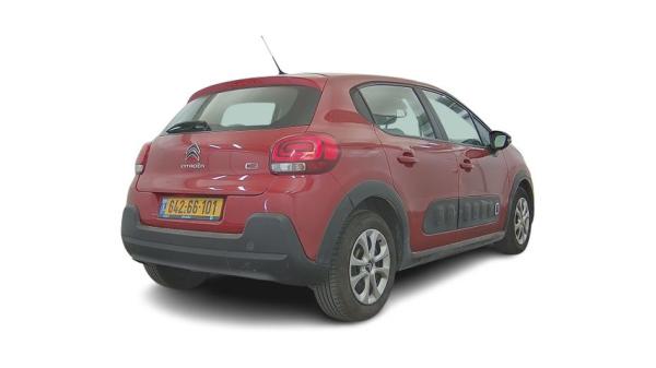 סיטרואן C3 Feel AS אוט' 1.2 (110 כ''ס) בנזין 2019 למכירה ב