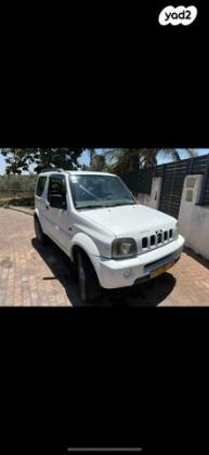 סוזוקי ג'ימני 4X4 JLX אוט' 1.3 (82 כ''ס) בנזין 2000 למכירה בראשון לציון