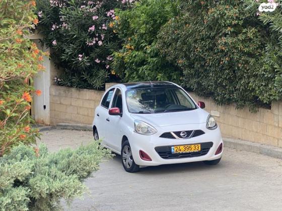 ניסאן מיקרה Visia אוט' 1.2 (80 כ''ס) בנזין 2015 למכירה בקרית אונו