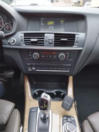 ב.מ.וו X3 4X4 XDRIVE20D Business אוט' דיזל 2.0 (184 כ''ס) דיזל 2011 למכירה בצור הדסה