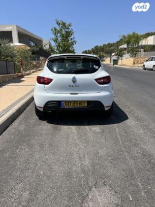 רנו קליאו דור 4 (2013-2019) Life אוט' 1.2 (118 כ''ס) בנזין 2019 למכירה בראש פינה