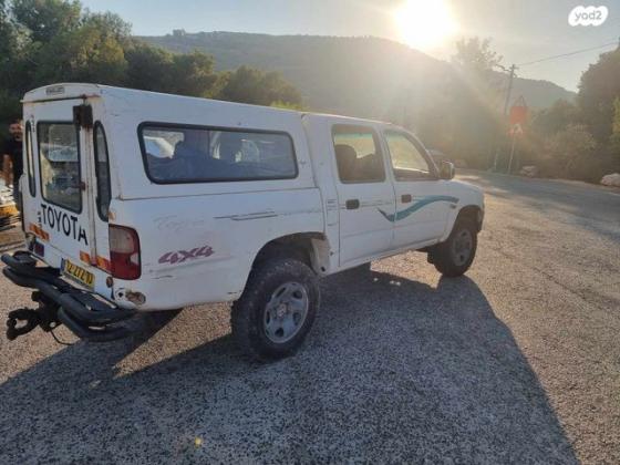 טויוטה היילקס 4X4 4X4 SR דאבל קבינה ידני דיזל 2.4 (90 כ''ס) דיזל 2001 למכירה במגאר