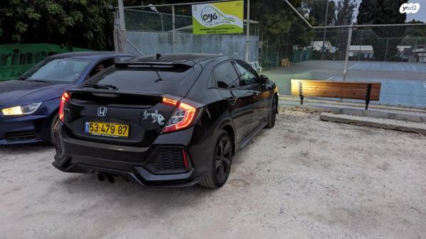 הונדה סיוויק האצ'בק החדשה Sport אוט' 1.5 (182 כ"ס) בנזין 2017 למכירה בחדרה