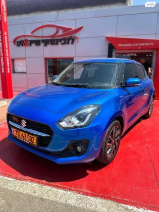סוזוקי סוויפט GLX אוט' הייבריד 1.2 (83 כ"ס) בנזין 2021 למכירה בראשון לציון
