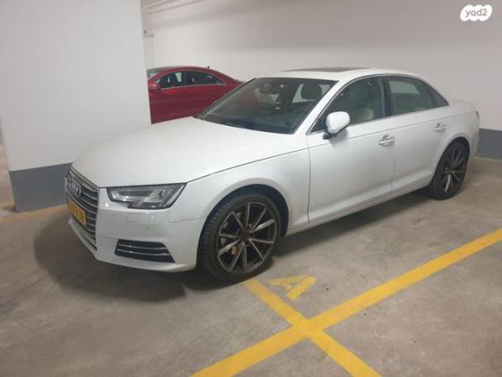 אאודי A4 Luxury Design אוט' 2.0 (190 כ"ס) בנזין 2016 למכירה באור יהודה