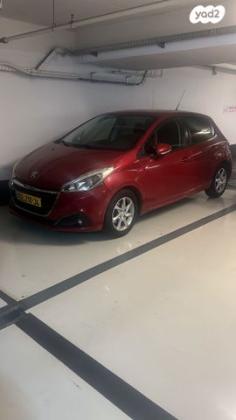 פיג'ו 208 Active אוט' 1.2 (110 כ''ס) בנזין 2015 למכירה בתל אביב יפו