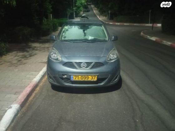ניסאן מיקרה Visia אוט' 1.2 (80 כ''ס) בנזין 2016 למכירה באלקנה