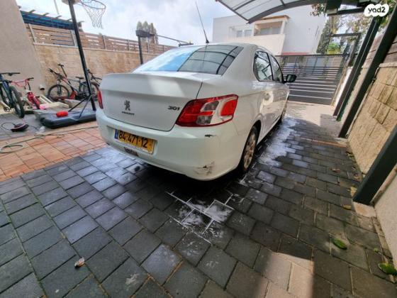 פיג'ו 301 Active אוט' 1.6 (115 כ"ס) בנזין 2013 למכירה בפרדס חנה כרכור