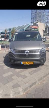 פולקסווגן טרנספורטר מסחרי/נוסעים Panelvan LWB אוט' דיזל 3 מק' 2.0 (150 כ''ס) דיזל 2021 למכירה בעין אל אסד