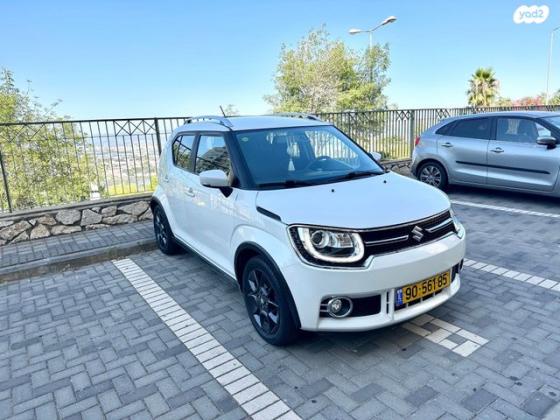 סוזוקי איגניס GLX אוט' 1.2 (90 כ''ס) בנזין 2017 למכירה בחיפה