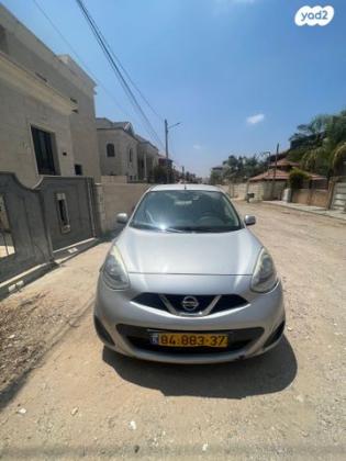ניסאן מיקרה Visia אוט' 1.2 (80 כ''ס) בנזין 2016 למכירה בטירה