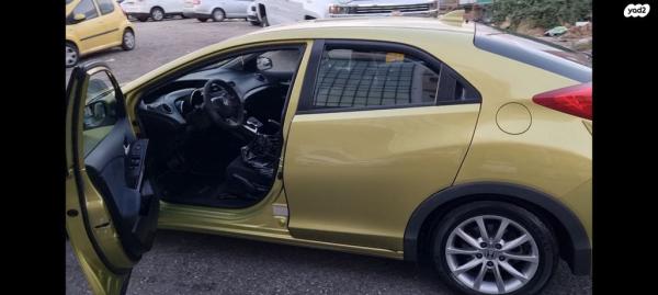 הונדה סיוויק האצ'בק החדשה Comfort אוט' 1.8 (142 כ''ס) בנזין 2013 למכירה בטבריה