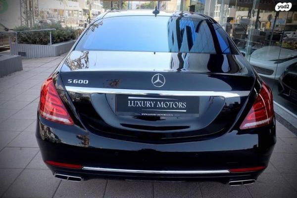 מרצדס S-Class S600 Vision אוט' 6.0 (530 כ''ס) בנזין 2016 למכירה בהרצליה