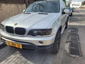 ב.מ.וו X5 4X4 Regular אוט' בנזין 5 מק' 4.4 (286 כ''ס) בנזין 2003 למכירה בתל אביב יפו