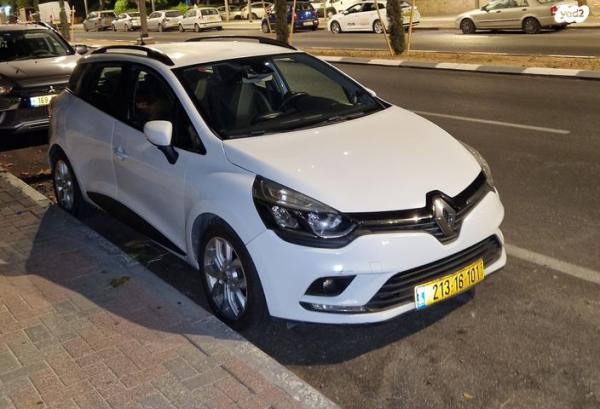 רנו קליאו אסטייט Expression Pack Plus אוט' דיזל 1.5 (90 כ"ס) דיזל 2018 למכירה בחולון