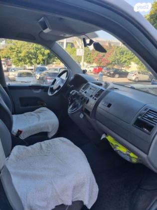 פולקסווגן טרנספורטר מסחרי/נוסעים קצר אוט' דיזל 3 מק' 3 דל' 2.5 (130 כ''ס) דיזל 2008 למכירה בכפר סבא